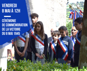 Cérémonie de commémoration du 8 mai 1945