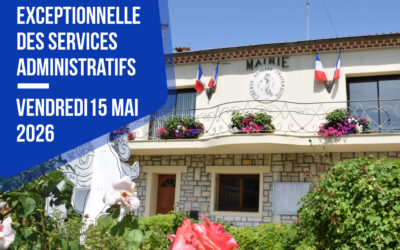 Fermeture Services administratifs