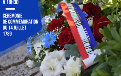 Cérémonie de commémoration du 14 juillet
