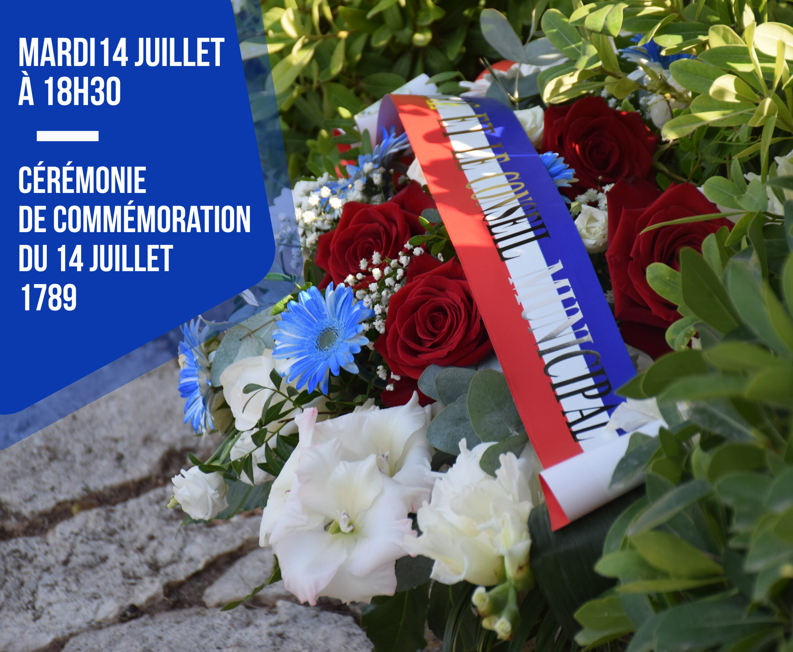 PUSH WEB CEREMONIE 14 JUILLET