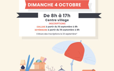 Vide greniers d’automne – La Colle-sur-Loup