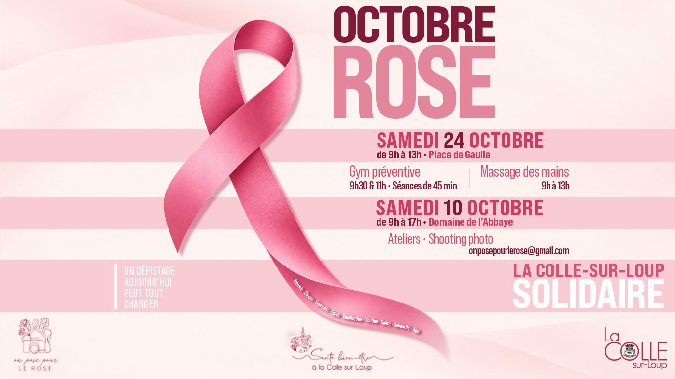 panneaux lumineux octobre rose